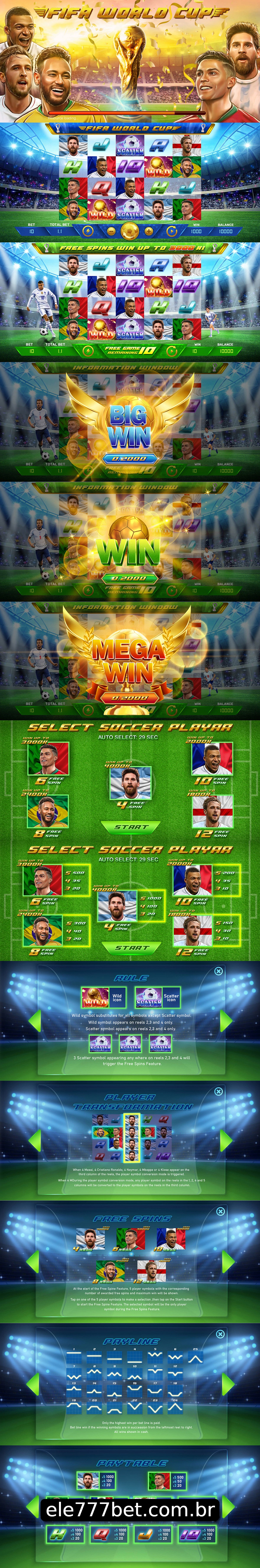 Apostas de Futebol ele777